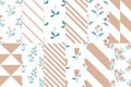 Seamless patterns set