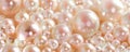 Seamless pearl background pattern. Royalty Free Stock Photo