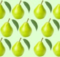Seamless Pears Background