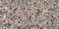 Seamless pebble mosaic organic floor texture. Vector background Royalty Free Stock Photo