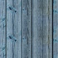 Seamless photo pattern of old wooden plank fence with corrosion