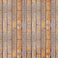 Seamless photo texture of wooden bricks setting