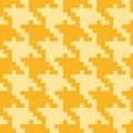 Seamless pied de poule squares background pattern print design