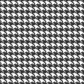Seamless pied de poule squares background pattern print design