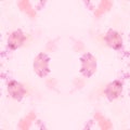Seamless Pink Tie and Dye Texture. Ethnic