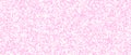Seamless pixelated pink texture. Light rose noise grain pattern. Incarnadine mosaic background. Roseate shades glitter Royalty Free Stock Photo