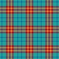 Seamless plaid fabric pattern. Scottish style textile print Royalty Free Stock Photo