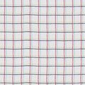 Seamless Plaid Pattern With Hand Drawn Checks On RedColor Of The Year Viva Magenta Background