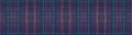 Seamless Plaid Texture. Blue Tartan Pattern. Royalty Free Stock Photo