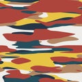 Seamless plain flat color camo hip digital pattern