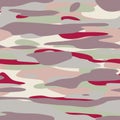 Seamless plain flat color camo hip digital pattern