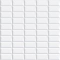 Seamless plain white brick texture surface