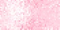 Seamless playful light pastel pink glittery glass refraction tiles fabric pattern