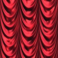 Seamless plications drapery pattern Royalty Free Stock Photo