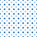 Seamless polka blue pattern