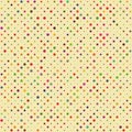 Seamless Polka dot pattern Royalty Free Stock Photo