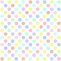 Seamless polka dots pattern background Royalty Free Stock Photo