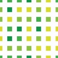 Seamless polka square pattern in different colors. Green theme. Sipmle flat vector wallpaper.