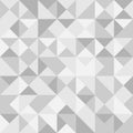 Seamless polygon background pattern. abstract gray triangles Royalty Free Stock Photo