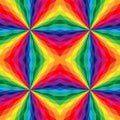 Seamless Polygonal Pattern. Rainbow Geometric