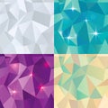 Seamless Polygonal Pattern Set, Background