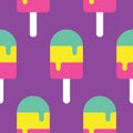 Seamless Popsicle Pattern