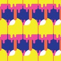 Seamless Popsicle Pattern, Candy Vector, Candy Pattern, Popsicle Vector