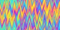 Seamless psychedelic rainbow tribal herringbone chevron stripes pattern background texture