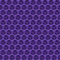 Seamless Purple Cube Pattern