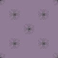 Seamless purple lillac floral wallpaper Royalty Free Stock Photo