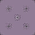 Seamless purple lillac floral wallpaper