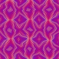 Seamless purple violet red patterns fractal. Psychedelic texture of diamond wavy shapes For textile patterns