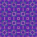 Seamless purple violet red retro patterns fractal shapes. Psychedelic texture of cube digital design for textile patterns