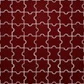 seamless puzzle background. Vector illustration decorative design Royalty Free Stock Photo