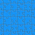 seamless puzzle pattern with a colorful textured background