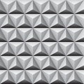 Seamless pyramidal pattern abstract background.