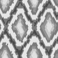 Seamless python snake skin pattern. Vector