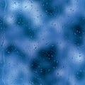 Seamless rain drop water repeat pattern on blur Royalty Free Stock Photo