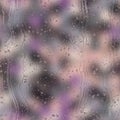 Seamless rain drop water repeat pattern on blur Royalty Free Stock Photo