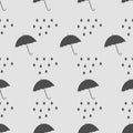seamless rain pattern