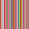 Seamless rainbow curved stripes color line art vector background Royalty Free Stock Photo