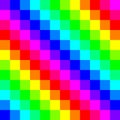Seamless Rainbow Pattern Royalty Free Stock Photo