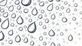 Seamless Raindrop Pattern, Liquid Abstract Background, vector design Generative AI Royalty Free Stock Photo