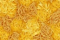 Seamless ramen noodle background with copy space for your design, AI generated