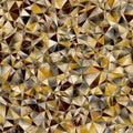 Seamless random triangle pattern for surface pattern and print Royalty Free Stock Photo