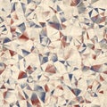 Seamless random triangle pattern for surface pattern and print Royalty Free Stock Photo