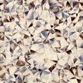 Seamless random triangle pattern for surface pattern and print