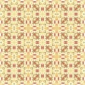 Seamless raster pattern in oriental style Flower psychedelic mosaic Pattern for wallpaper, backgrounds, decor for tapestries. Psyc