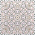 Seamless raster pattern in oriental style Flower psychedelic mosaic Pattern for wallpaper, backgrounds, decor for tapestries. Psyc