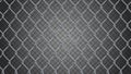 Seamless realistic chain link fence background. Vector mesh is Royalty Free Stock Photo